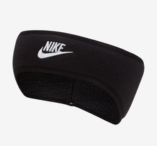 Nike Sportswear Club Fleece Training Headband Black White Mens OSFM N1007162-091