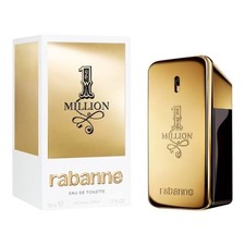 New Sealed 1 Million Eau De Toilette Spray Paco Rabanne for Men 1.7 Oz Cologne