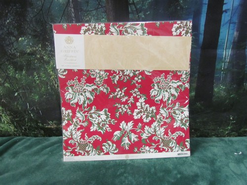 ANNA GRIFFIN WEIHNACHTSKARTON, 48 BLATT 12 X 12 FEIERTAG BASTELPAPIER