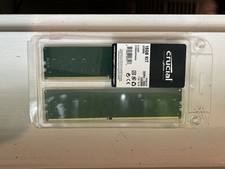 Crucial 2 x 8GB DDR4 16GB PC4-2666V-U Desktop UDIMM Memory CT8G4DFRA266.M8FD