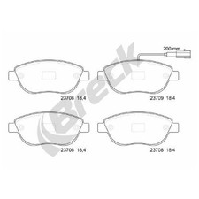 Satz Bremsbeläge Bremsklötze vorne für Abarth 500C-595C-695C Fiat Bravo | 243