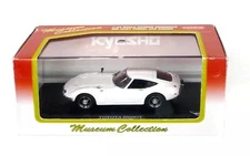 Mini Car 1/43 Toyota 2000Gt White Museum Collection 03031W Box Jacket Case Missi