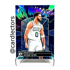 2024-25 Panini Donruss Optic JAYSON TATUM My House #7 Purple Holo PRIZM CELTICS