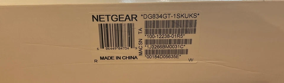 Netgear Sky Broadband Router ADSL Modem Router - White - Image 3 of 4