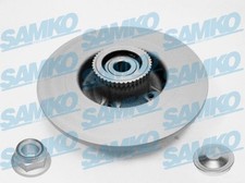 SAMKO 2x Bremsscheibe hinten voll für Renault Megane Scenic JA0/1 Scénic I