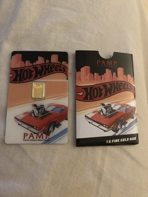 Pamp Hot wheels .999 Gold Bar 2815/5000