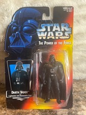 New-Star Wars POTF 2 Red Card Darth Vader with Long Saber New 1995 New
