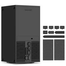 Dust Cover for Xbox Series X - Nets and Silicone Jack Stopper Dust Proof Kit