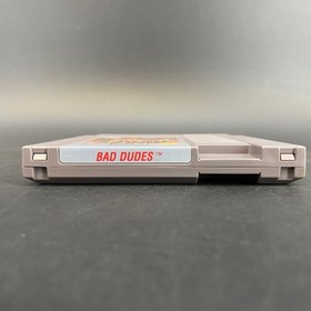 Bad Dudes NES 1989 Game Cartridge with Manual and Sleeve Nintendo System