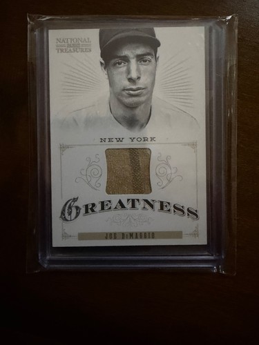 Joe DiMaggio EBay Cert. Authentic 2012 NT Game Used Patch W/Pinstripe #56/99.!!!