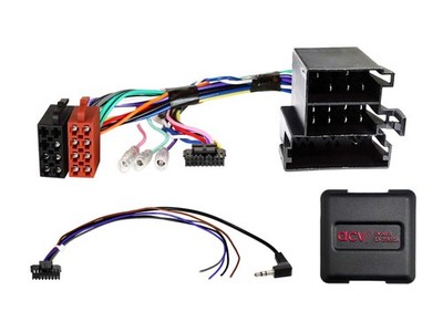 ACV Steering Wheel Remote Adapter For Mercedes C-Class 2000-2004 ISO 10Pin Multi