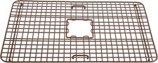 Sinksense Wright 28" X 17" Kitchen Sink Bottom Grid, Antique Brown