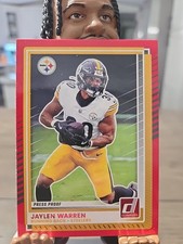 2025 Panini Donruss - Jaylen Warren #200 Press Proof Red