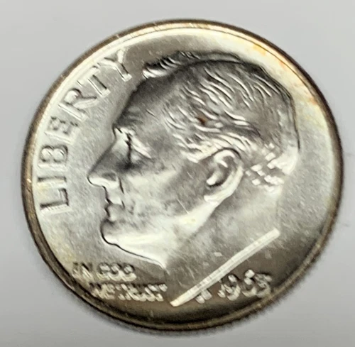 # C8362    U.S. COIN,   ROOSEVELT   DIME   1963   Unc.