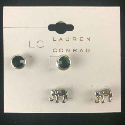 LC Lauren Conrad 2 Pairs Earrings 3/8 
