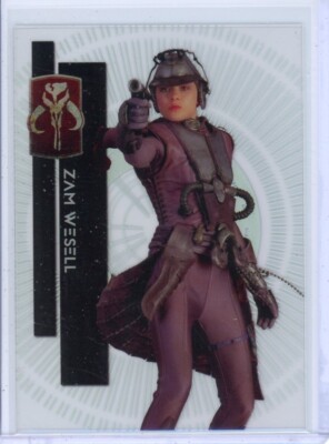 2015 Topps Star Wars HIgh Tek ZAM WESELL Form 2 Pattern 1 Base Card #86