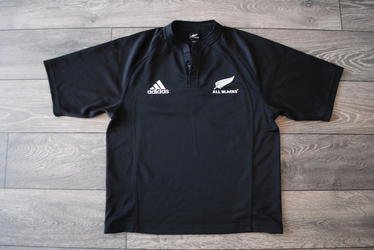 新品　2005年オールブラックス　ニュージーランド代表ユニフォーム　アディダス製 NEW ZEALAND ALL BLACKS 2005 RUGBY UNION JERSEY VINTAGE SHIRT