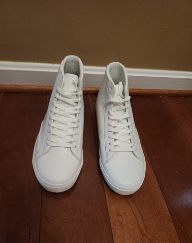 New with Box Men's Portland Boot Co River Mid Top Sneaker White Size 10.5 10 1/2 - Picture 2 of 6