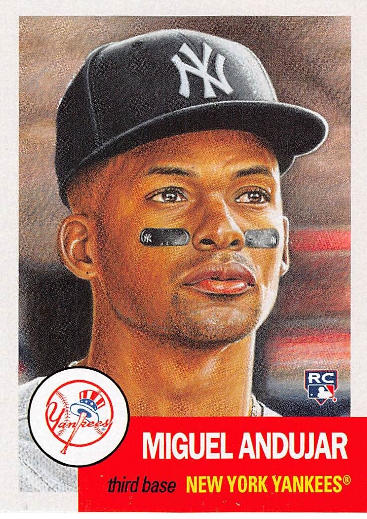 2018 Topps Living Legends Baseball Miguel Andujar RC #49 NM/MT NEW YORK YANKEES