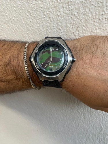 2000s Unbranded Multifunctional Light Emitted Compass 50M WR 47mm Watch - Picture 4 of 10