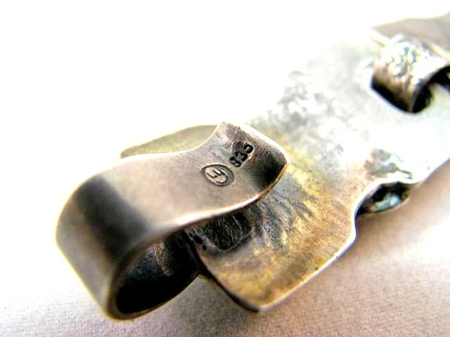 Vintage Burkhard und Monika Oly Silber 835 Amethysten Armband Bracelet um 1970 - Bild 4 von 4