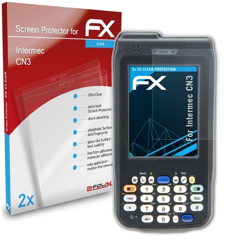 AtFoliX FX-Clear Pellicola Protettiva Per Blackberry 8520 Curve Gemini (2 Pezzi) - Taglio Laser Made In Germany
