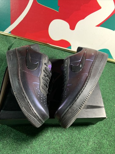 purple foamposite air force 1