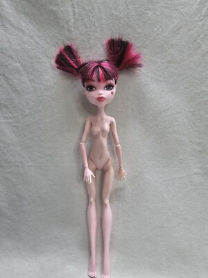 Monster High Dead Tired DRACULAURA Doll- Two Right Hands- Nude- READ