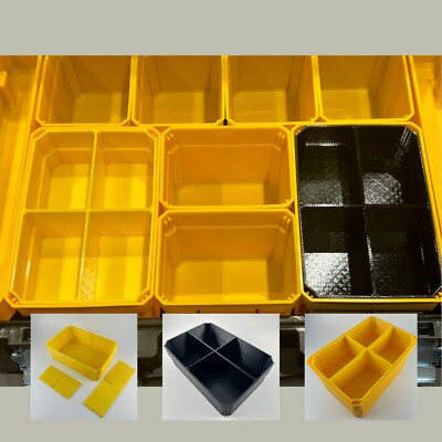 DeWalt TSTAK/Stanley Pro-Stack Nestbecher obere verstellbare Trennwände GROSSE Wanne
