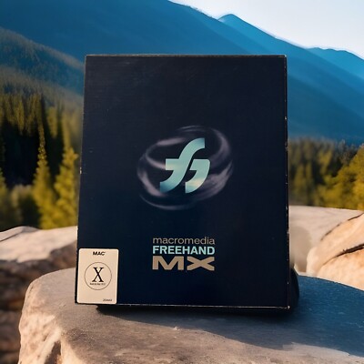 Macromedia Freehand MX - Mac OSX DVD + Extra CD