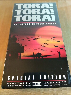 Tora! Tora! Tora! (VHS, 2001, Special Edition) Jason Robards - 20th century fox