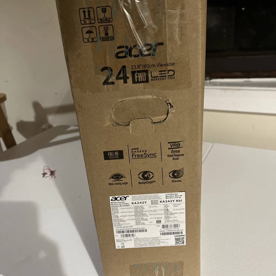 Acer - KA242YAbi 23.8 Full HD VA Monitor -AMDFreeSync-75Hz Refresh Rate, 1ms ... - Image 3 of 3