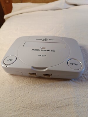 Sega Mega Drive One gaming system, white vintag working | eBay