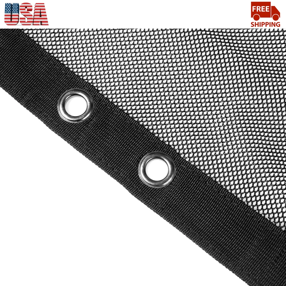 For Jeep Wrangler JK 2007-2017 2/4Door Car Star Top Sunshade Mesh Shade Cover X1 - Imagem 2 de 4