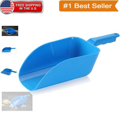 Durable 64-Ounce Polycarbonate Ice Scoop - Lightweight Utility Kitchen Tool