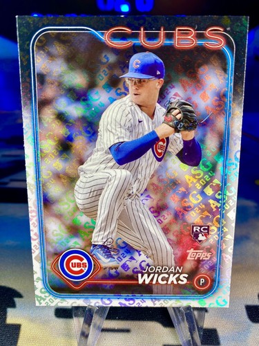 2024 Jordan Wicks Topps All-Star Game Foil Stamped Rookie Card #613 Chicago Cubs