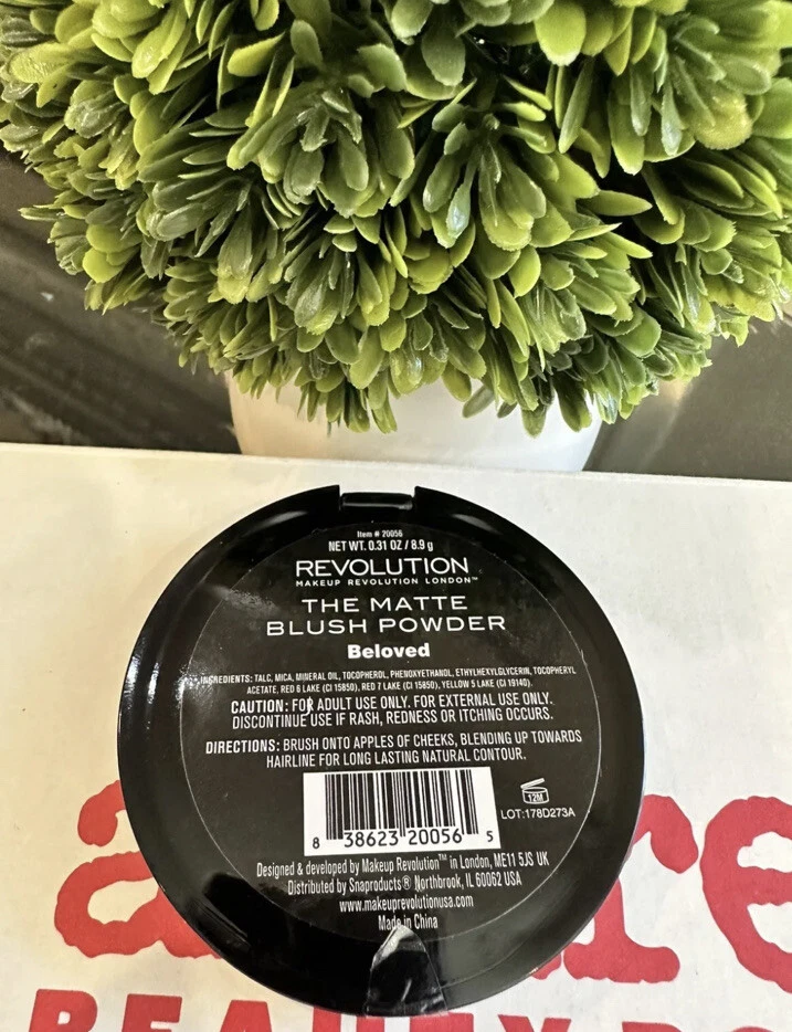 Makeup Revolution The Matte Powder Blush BELOVED. NWOB. 0.31 Oz. - Image 3 of 4