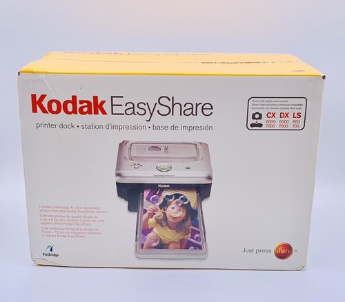 Kokak EasyShare Printer Dock Station Portable Color USB Wireless 3F6953C NEW NIB