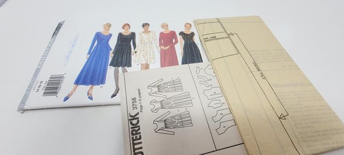 Butterick 3756 Misses /Misses Petite Dress Sizes 14 16 18 - Picture 6 of 6