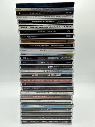 28 Promo CDs Single Collection Rare Mostly Singles Clean Discs Read ...