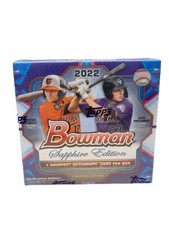 Bowman 2022 Sapphire Edition Baseball Box - 8 Packs FACTORY SEALED