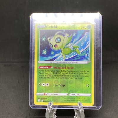 るびー Pokemon Shining Fates Card - Celebi 003/072 Reverse-Holo