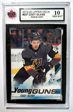 2019-20 Upper Deck #237 Cody Glass YG RC | KSA GRADED GEM MINT 10