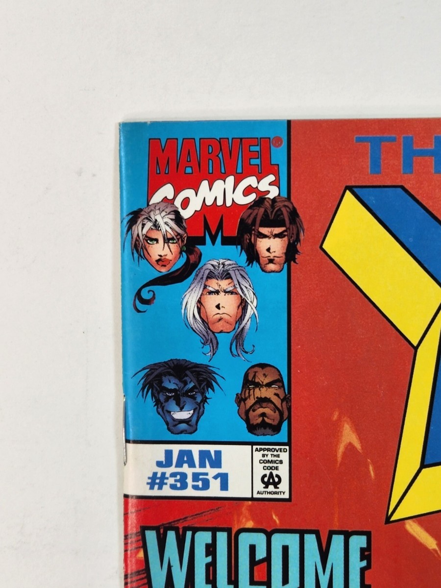 Uncanny X-Men 351 NEWSSTAND 1st Print Marvel Comics 1998 | eBay