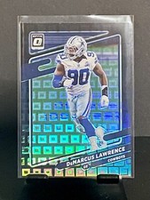 2021 Panini Optic - Black Pandora Prizm DeMarcus Lawrence 12/25 Dallas Cowboys