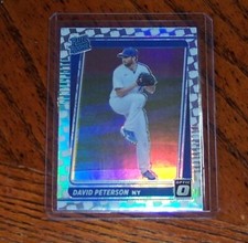 2021 Donruss Optic Crisis Toilet Paper Rated Rookie David Peterson # 61