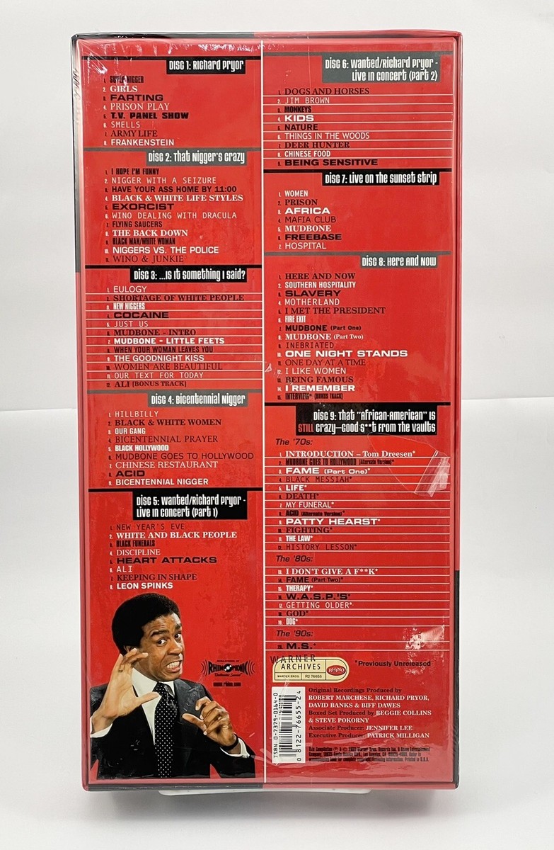 RICHARD PRYOR AND IT'S DEEP TOO! 2000 ✫ SEALED 9 CDs Rhino R2