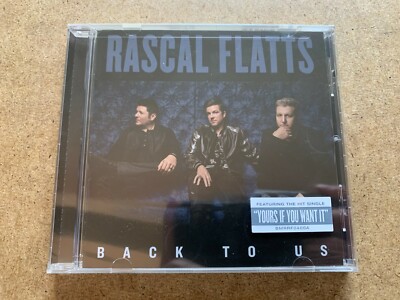 RASCAL FLATTS BACK TO US PROMO CD NEW & SEALED