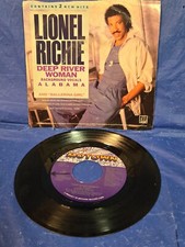 LIONEL RICHIE - DEEP RIVER WOMAN w/ALABAMA - 7" VINYL 45 RPM