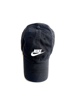 Nike Heritage86 Black Adjustable Hat Cap | eBay